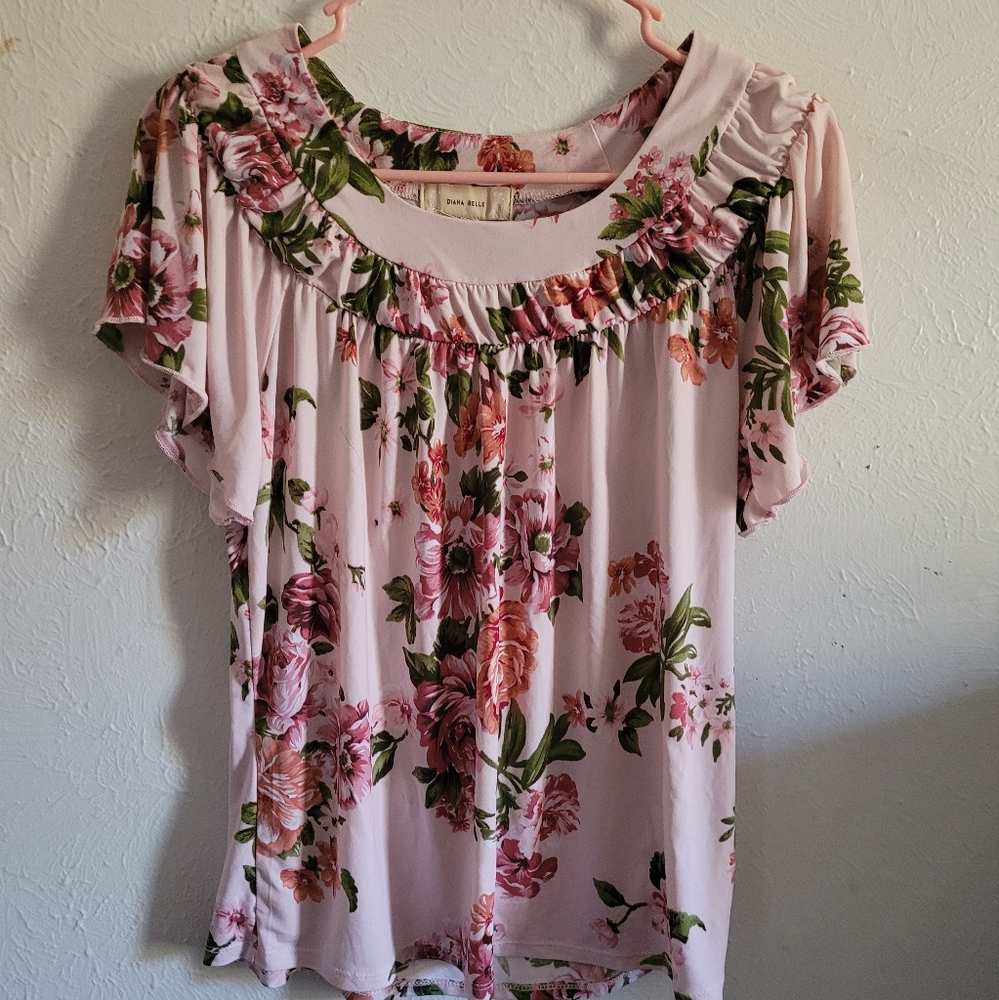 Diana bell blouse